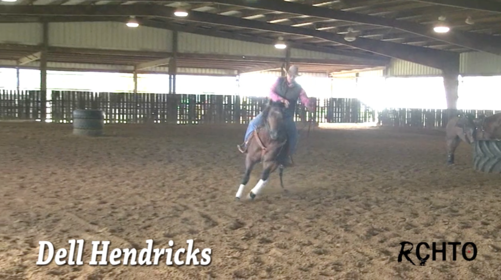 How To Teach Your Horse To Circle With Dell Hendricks Reined Cow